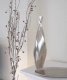 Metallvase "Classico" 42 cm, Farbe Silber