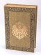 Buchbox "Adler" im Vintage-Stil, 33 cm breit, Leder-Look